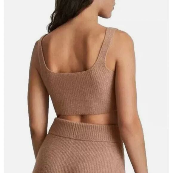 Everlane Wool blend crop tank camel - Picture 2 of 3